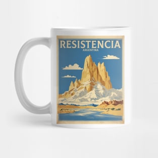 Resistencia Argentina Vintage Tourism Poster Mug